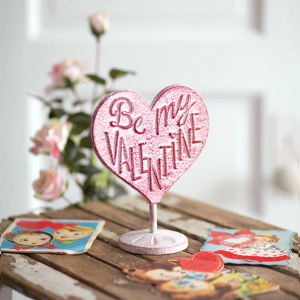 Bed skirts with a eco - friendly materialBe My Valentine Tabletop Sign