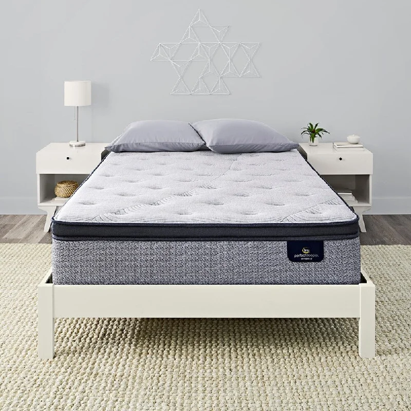 Gel - infused memory foam mattresses for cooler sleepSerta Perfect Sleeper 13.75-inch Standale II Pillow Top Plush Hybrid Mattress Set Gel - infused memory foam mattresses for cooler sleepSerta Perfect Sleeper 13.75-inch Standale II Pillow Top Plush Hybrid Mattress Set