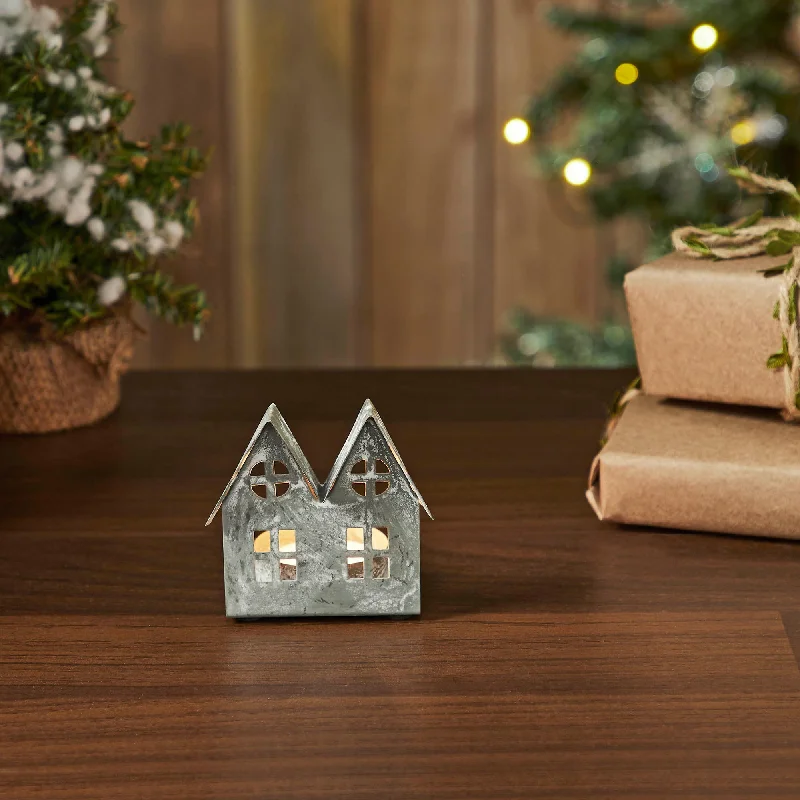 Bed skirts with a multi - colored patternTealight Holder Metal Village House E Antique Grey 2.75x2.75x2 Bed skirts with a multi - colored patternTealight Holder Metal Village House E Antique Grey 2.75x2.75x2