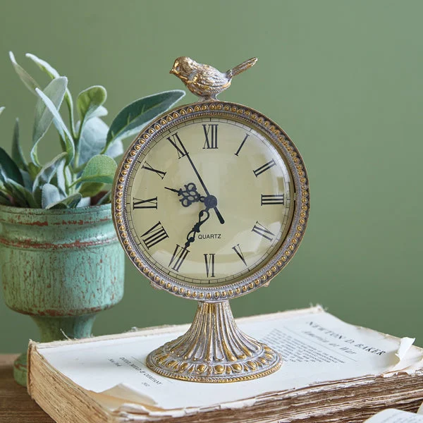 Polyester bed skirts for easy care and durabilityCressida Tabletop Clock