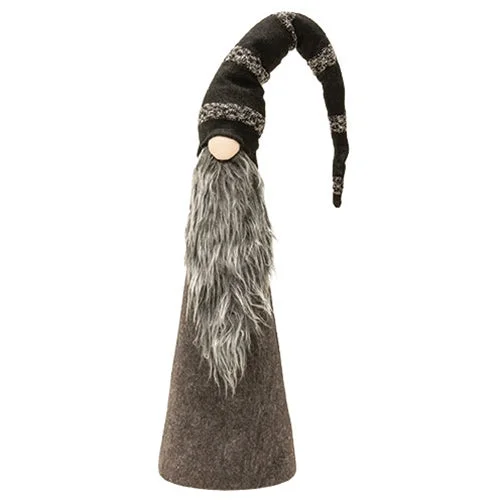 Bed skirts with a beach - themed print*Skinny Grey Beard Gnome w/Striped Hat 37.5"