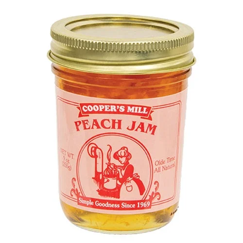 Bed skirts with a contemporary stylePeach Jam 9 oz Jar