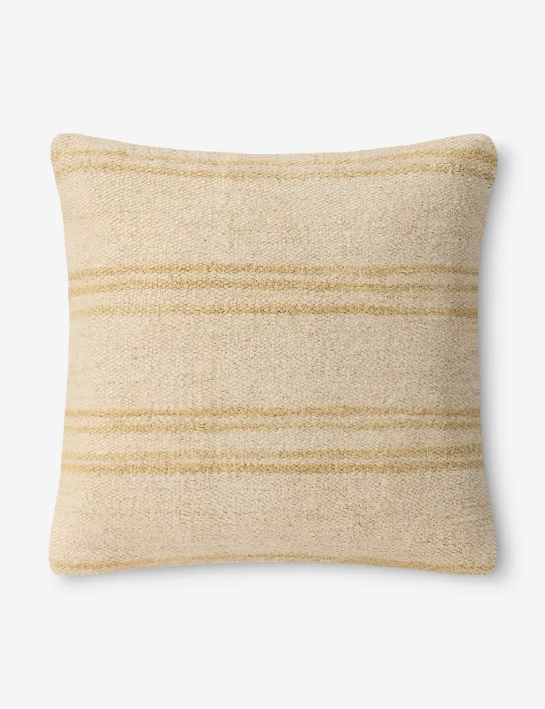 Soft and Fluffy Pillows for Bedroom ComfortVintage Hemp Pillow No. 56, 16" x 16"