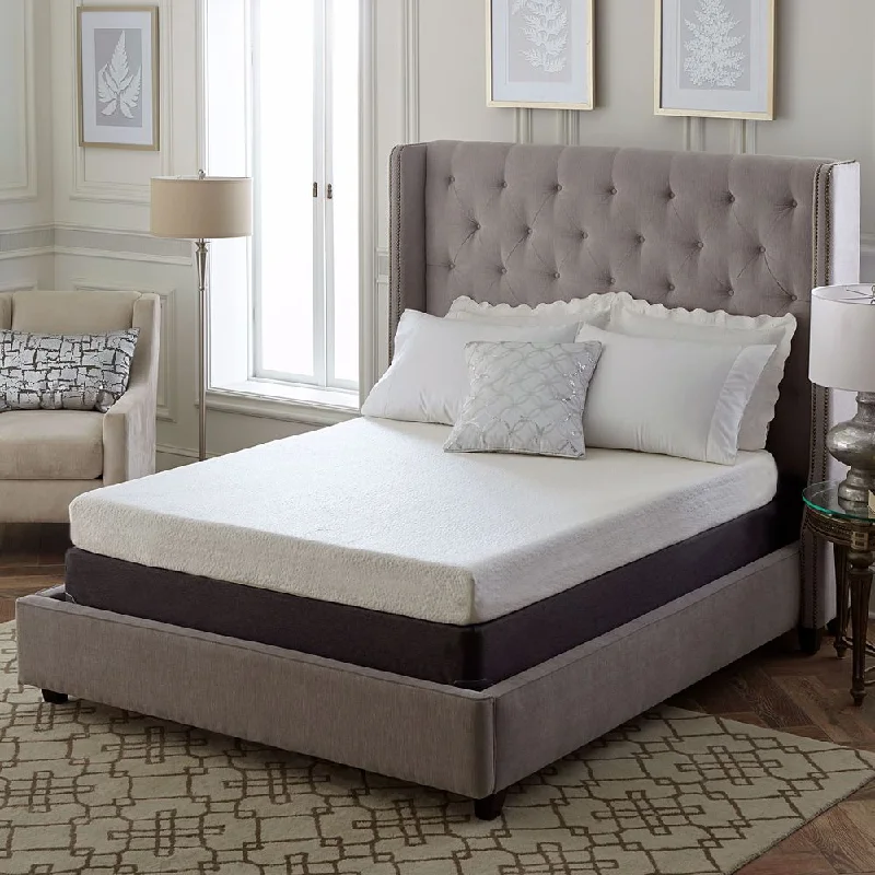 Gel - infused memory foam mattresses for cooler sleepPostureloft Classic 6-Inch Queen-size Memory Foam Mattress