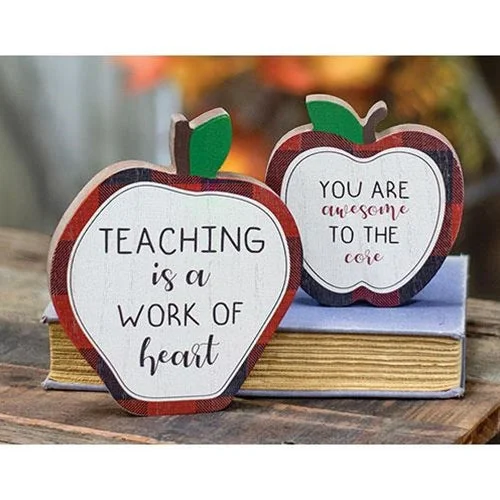 California king bed skirts for a larger bed2/Set Work of Heart Apple Blocks