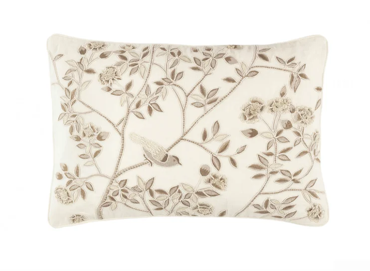 Adjustable Pillows for Customized ComfortJane Embroidered Decorative Pillow