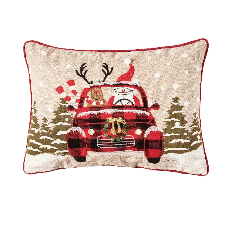Kids Pillows with Fun DesignsRoad Trip Friends Pillow