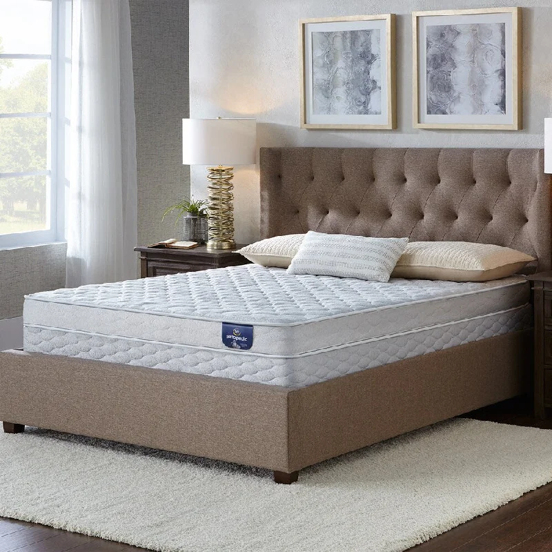 Organic cotton mattresses for a chemical - free sleep surfaceSerta Bluefield 4-inch Firm Queen-size Mattress Organic cotton mattresses for a chemical - free sleep surfaceSerta Bluefield 4-inch Firm Queen-size Mattress