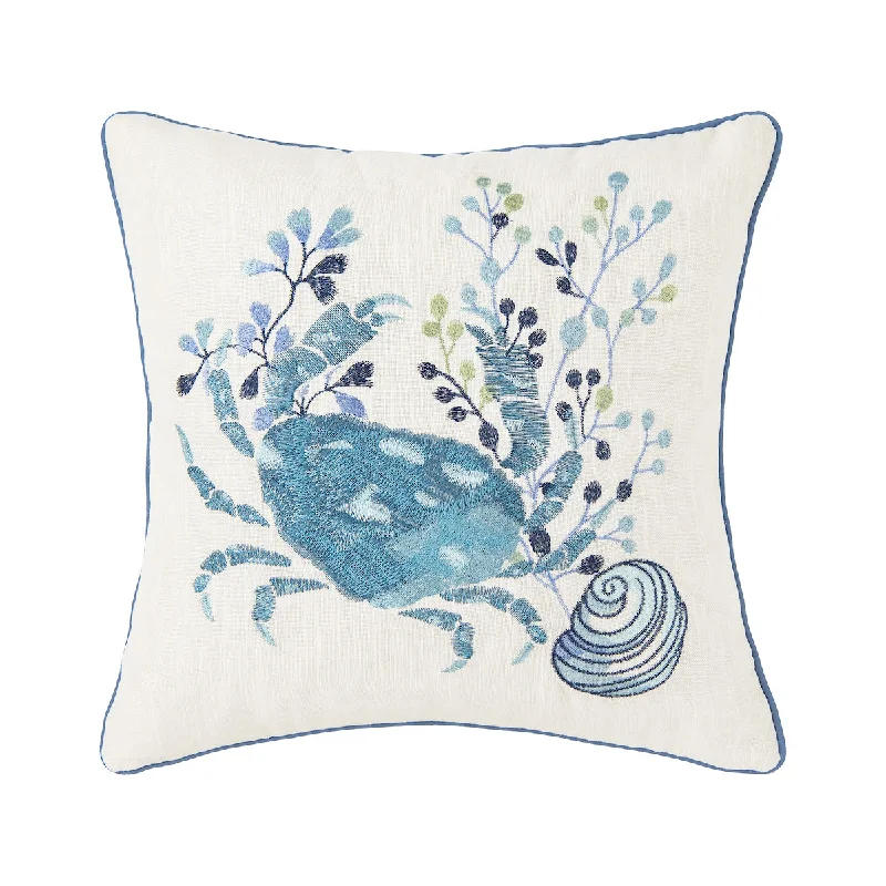 Decorative Pillows for Living Room MakeoverCrab Crescent Bay Pillow