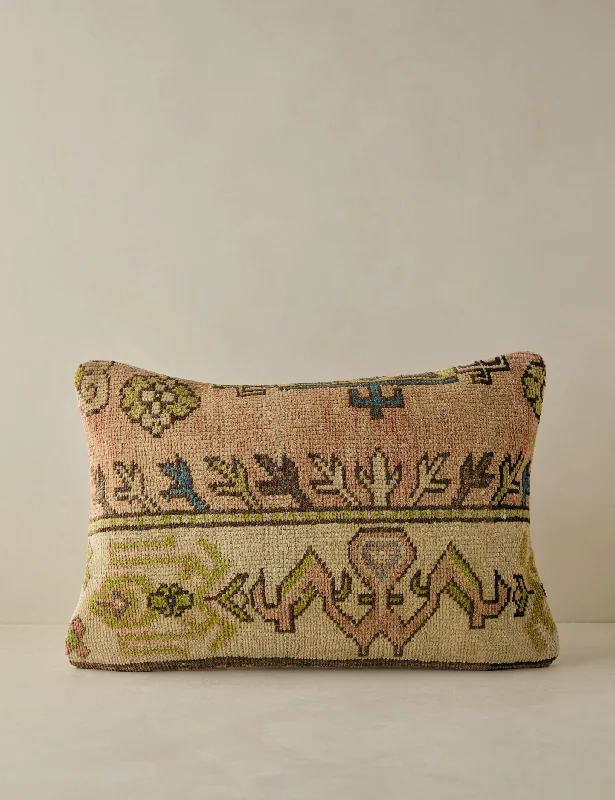Adjustable Pillows for Customized ComfortVintage Lumbar Pillow No. 71, 16" x 24"
