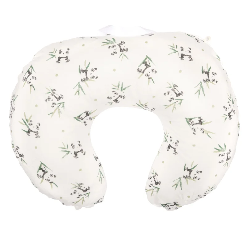 Square Pillows for Modern Home DecorBamboo nursing pillow - Pandas