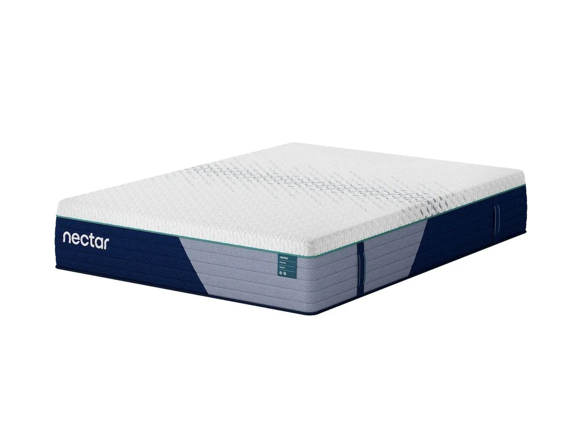 Gel - infused memory foam mattresses for cooler sleepNectar Premier Hybrid