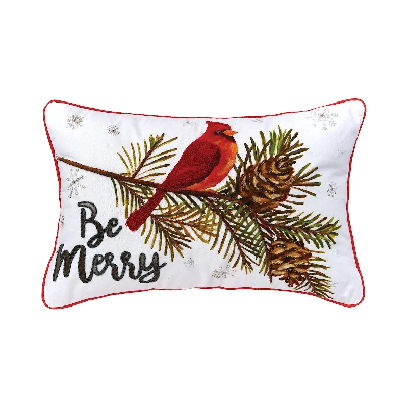 Back Support Pillows for Office ChairsBe Merry Cardinal Pillow
