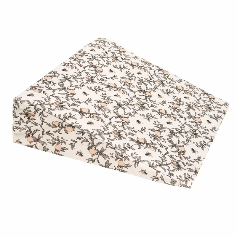 Velvet Pillows for a Touch of EleganceWedge pillow - Honeybees by Solange Pilote