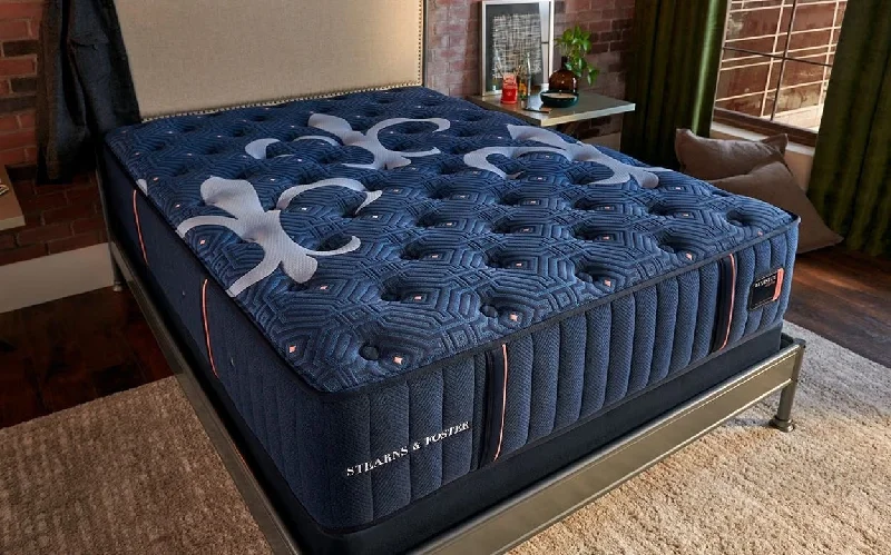 Gel - infused memory foam mattresses for cooler sleepSTEARNS & FOSTER Lux  Estate Medium Tight Top