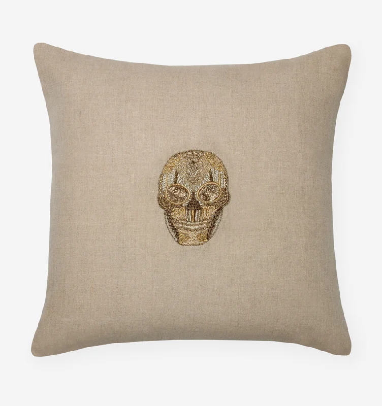 Plush Pillows for a Cozy BedSkull Decorative Pillow