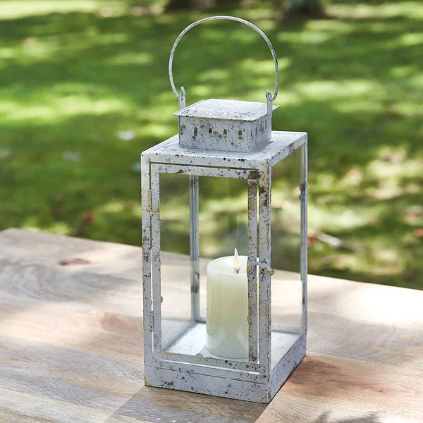 Bed skirts in bold colors for a statement - making lookRustic Cottage Milk House Lantern