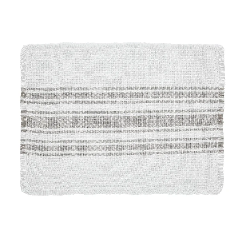 Bed skirts with a satin finish for a shiny appearanceAntique White Stripe Dove Grey Indoor/Outdoor Placemat Set of 6 13x19 Bed skirts with a satin finish for a shiny appearanceAntique White Stripe Dove Grey Indoor/Outdoor Placemat Set of 6 13x19