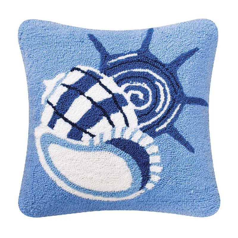 Firm Pillows for Side SleepersBlue Seashells Pillow