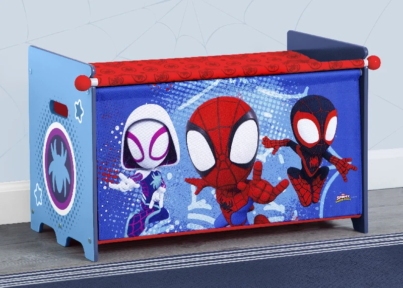 Bamboo - charcoal infused mattresses for odor absorptionSpidey and His Amazing Friends Toy Box with Retractable Fabric Top Bamboo - charcoal infused mattresses for odor absorptionSpidey and His Amazing Friends Toy Box with Retractable Fabric Top