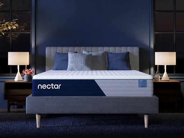 King - size mattresses for spacious master bedroomsNectar Classic Hybrid 5.1 Twin XL Mattress