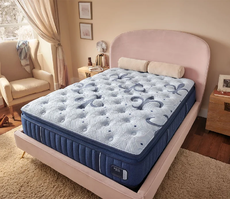 Innerspring mattresses with coil counts for supportStearns & Foster Estate Plush Euro Pillow Top Mattress
