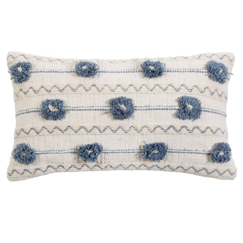 Kids Pillows with Fun DesignsIzzy Hand Woven Pillow With Insert