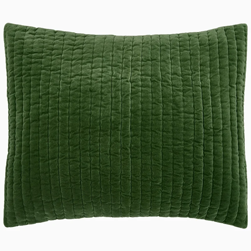 Kids Pillows with Fun DesignsVelvet Moss Sham
