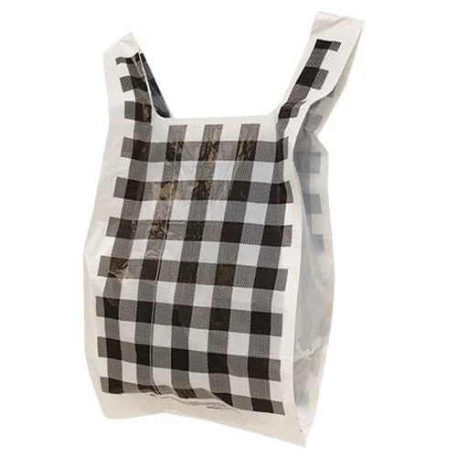 Twin - size bed skirts for a single bed1000/Pkg - Black & White Plaid Medium Plastic Bags 23x12x6 Twin - size bed skirts for a single bed1000/Pkg - Black & White Plaid Medium Plastic Bags 23x12x6