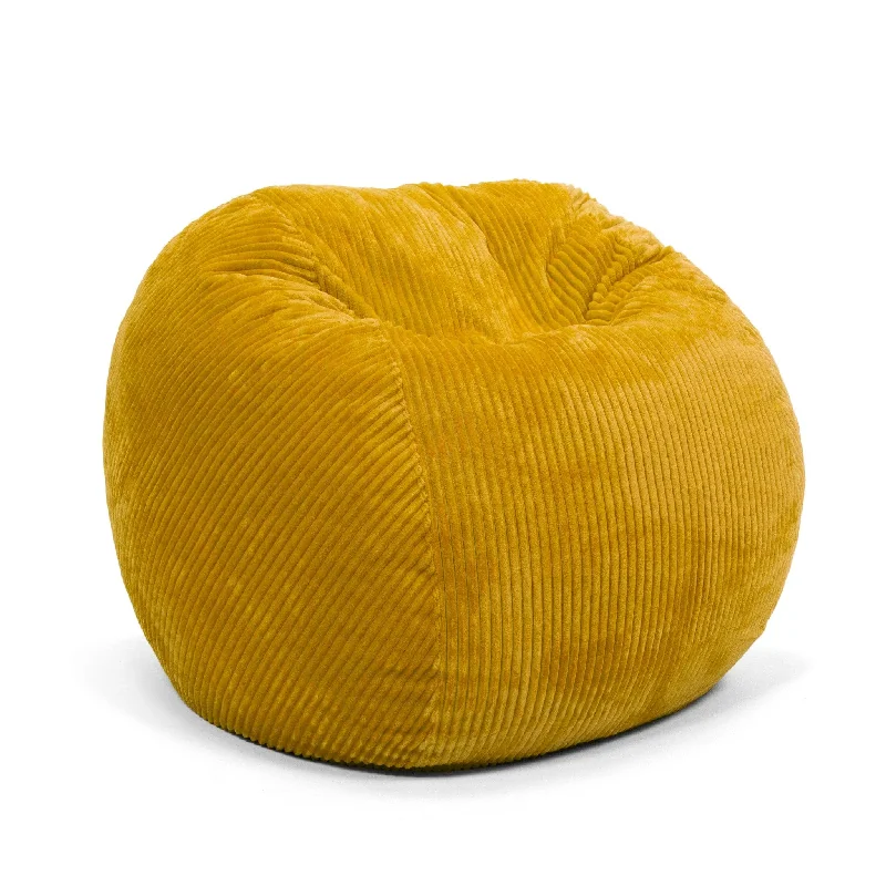 Polyester - foam mattresses for budget - friendly optionsBean Bag - Full - Plush Corduroy