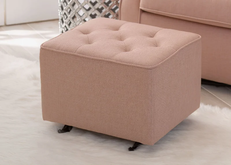 Gel - infused memory foam mattresses for cooler sleepEmma Diamond Tufted Nursery Gliding Ottoman Gel - infused memory foam mattresses for cooler sleepEmma Diamond Tufted Nursery Gliding Ottoman