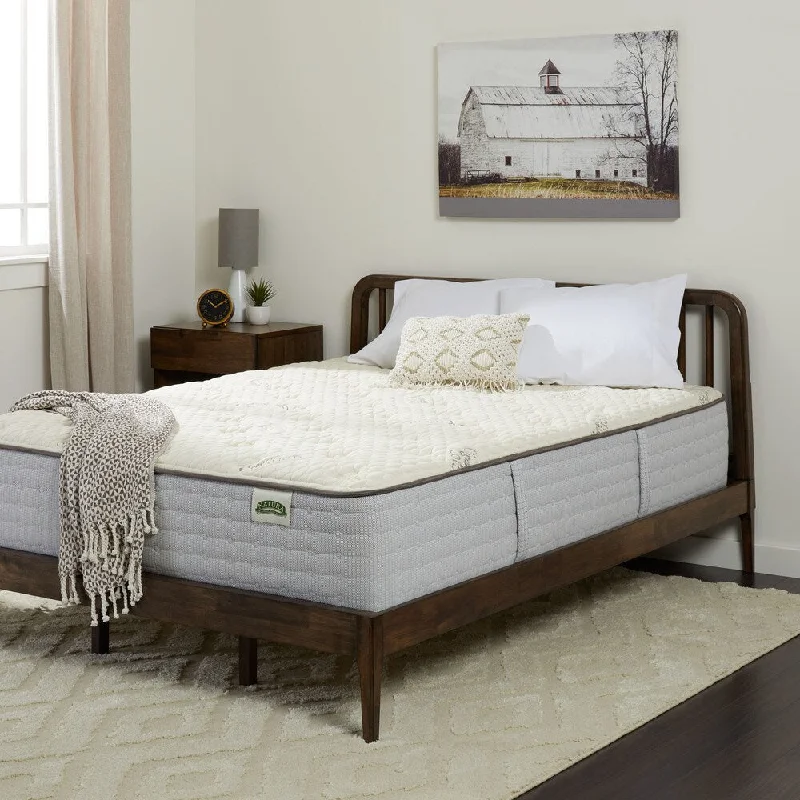Natural latex and organic cotton blend mattressesNatura Currant 13-inch Plush Latex Mattress