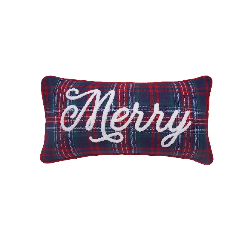 Adjustable Pillows for Customized ComfortMerry Plaid Pillow