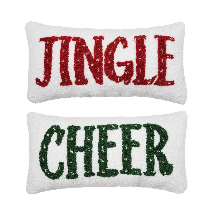 Firm Pillows for Side SleepersJingle & Cheer Reversible Pillow