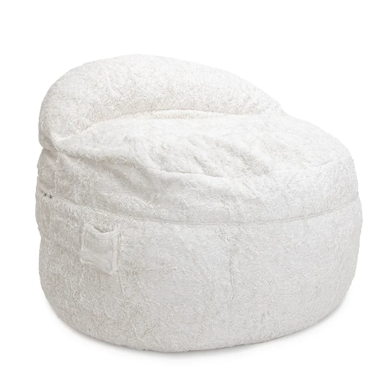 Bamboo - charcoal infused mattresses for odor absorptionAdult Bean Bag Chair - Full - NEST Faux Fur Bamboo - charcoal infused mattresses for odor absorptionAdult Bean Bag Chair - Full - NEST Faux Fur