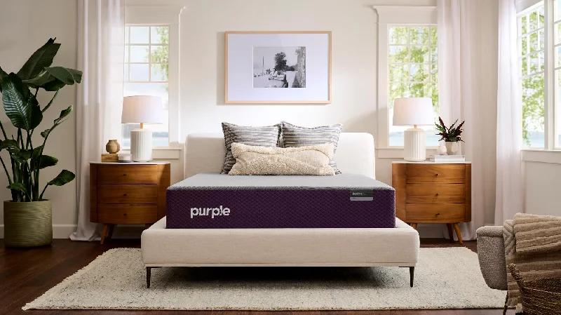 Gel - infused memory foam mattresses for cooler sleepPurple Restore Plus Soft Mattress