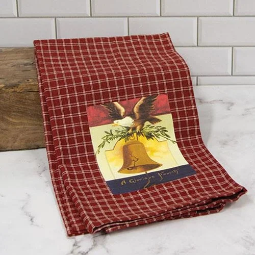 Bed skirts with a mermaid - themed printA Glorious Fourth Liberty Bell Dish Towel