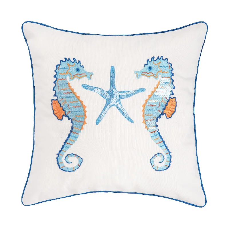 Travel Pillows for Long JourneysGalapagos Seahorse Pillow