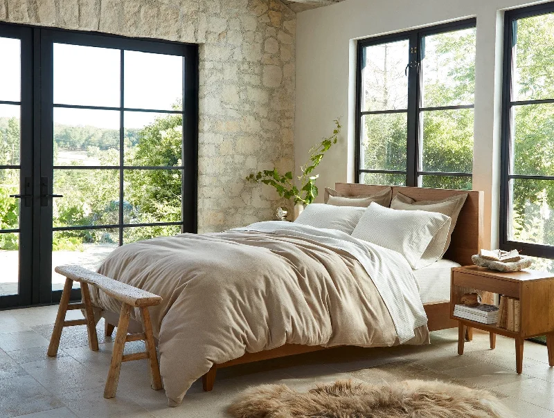 Hypoallergenic Pillows for Allergy SufferersCloud Brushed™ Organic Flannel Duvet Set