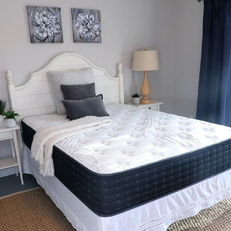 Innerspring mattresses with coil counts for supportNatural Elegance Clean Sleep 13-inch Gel Latex Mattress Innerspring mattresses with coil counts for supportNatural Elegance Clean Sleep 13-inch Gel Latex Mattress