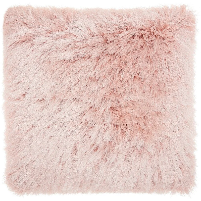 Feather Pillows for a Luxurious SleepPlush Rose Shag Accent Throw Pillow