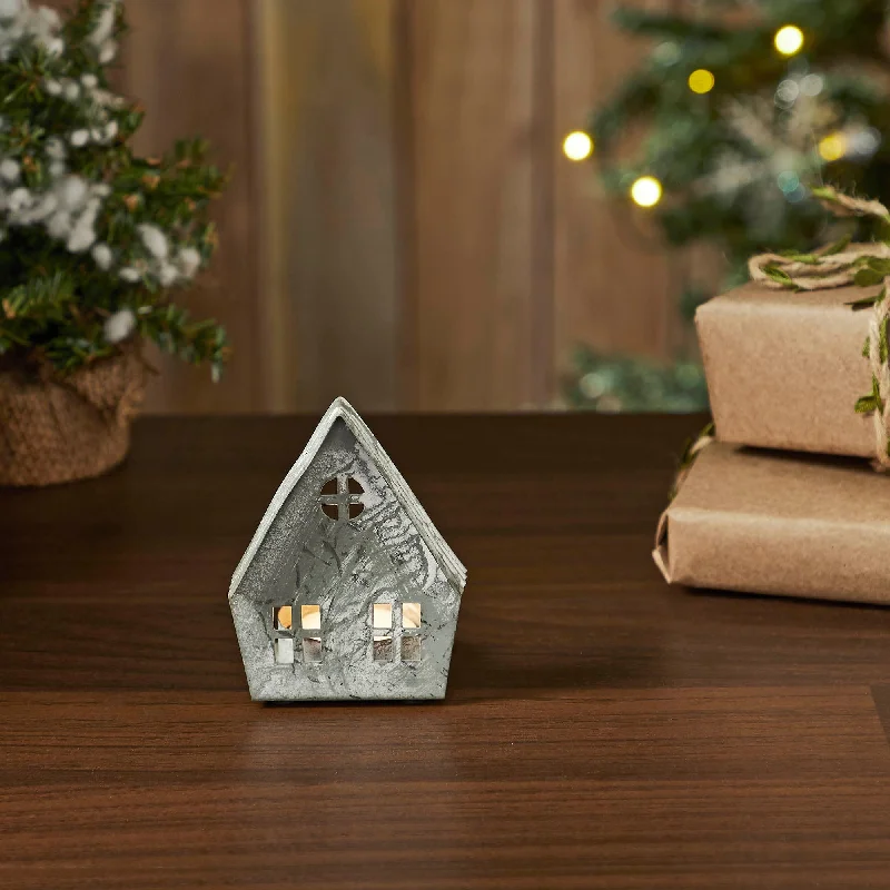 Bed skirts with a bohemian - inspired patternTealight Holder Metal Village House F Antique Grey 3x2.75x2 Bed skirts with a bohemian - inspired patternTealight Holder Metal Village House F Antique Grey 3x2.75x2
