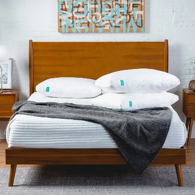 Bamboo - charcoal infused mattresses for odor absorptionOkiFirm Mattress and Pillow Bundle