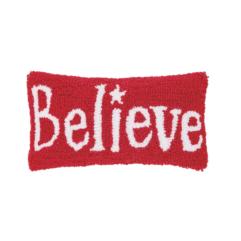 Firm Pillows for Side SleepersBelieve Hooked Mini Pillow