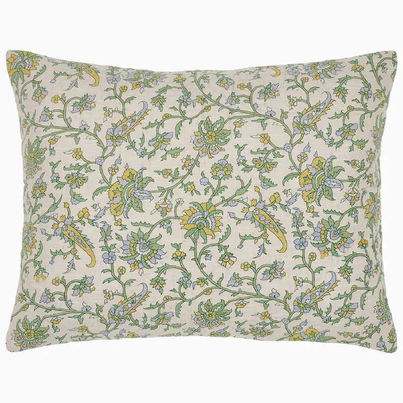 Orthopedic Pillows for Back Pain ReliefTiya Periwinkle Woven Sham