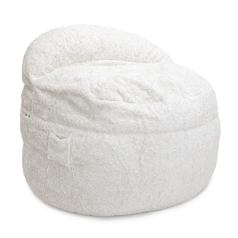 Bamboo - charcoal infused mattresses for odor absorptionAdult Bean Bag Chair - Queen - NEST Faux Fur Bamboo - charcoal infused mattresses for odor absorptionAdult Bean Bag Chair - Queen - NEST Faux Fur