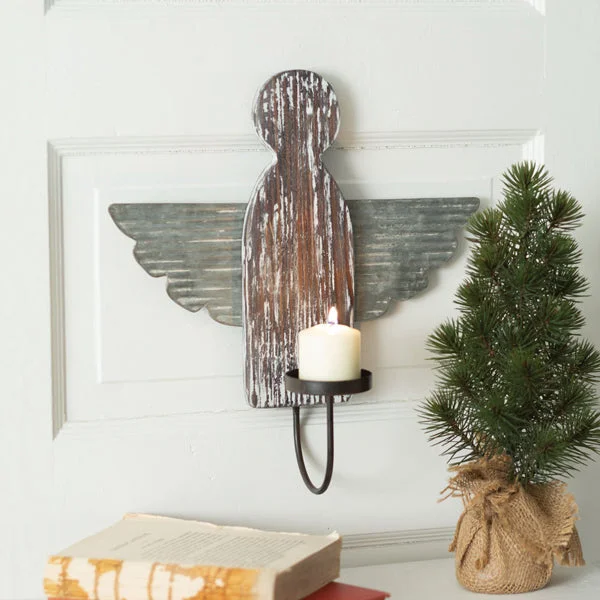 Bed skirts with a paisley print for an exotic feelHeavenly Angel Wall Sconce