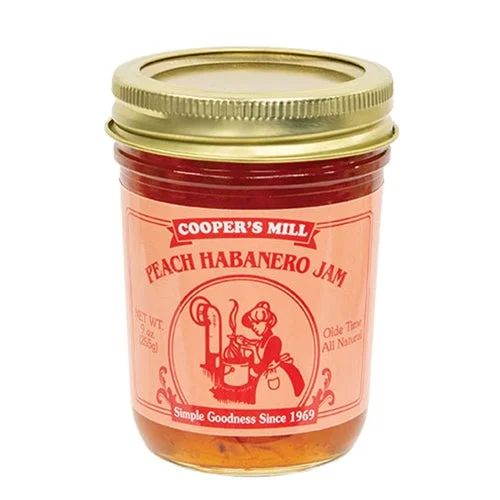 Bed skirts with a herringbone pattern for a sophisticated lookPeach Habanero Jam 9 oz Jar