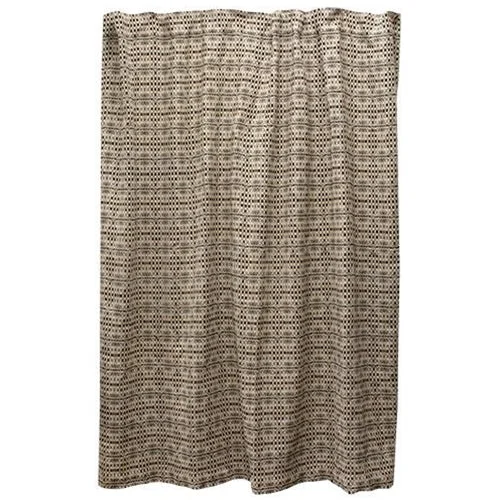 Bed skirts with a modern art - inspired printGray Shadowbrook Shower Curtain