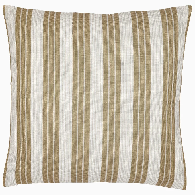 Kids Pillows with Fun DesignsVintage Stripe Sand Outdoor Decorative Pillow